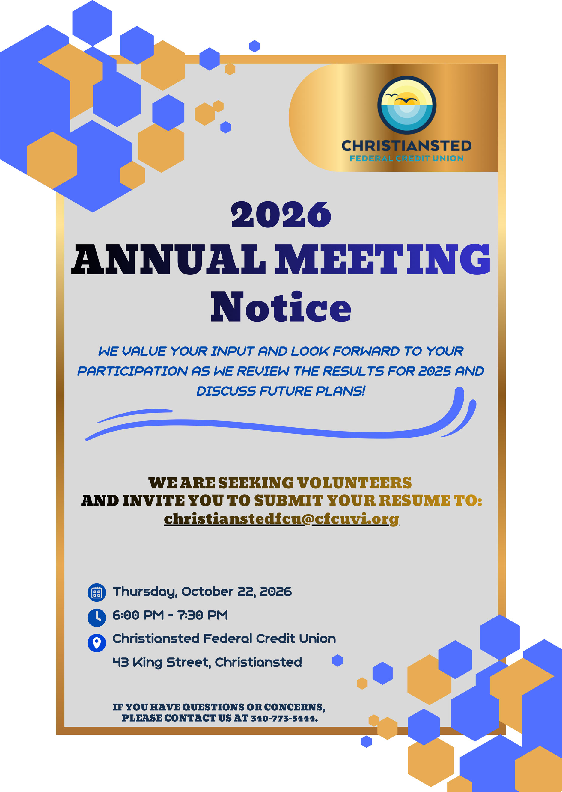 2026 Annual Meeting Notice